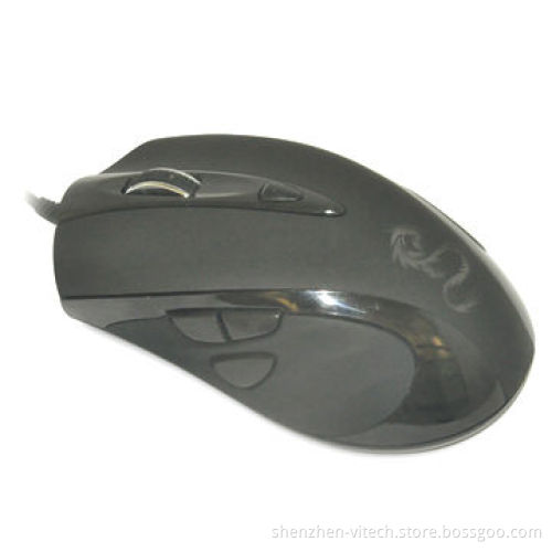 7 Buttons Game Mouse with Braided USB Cable